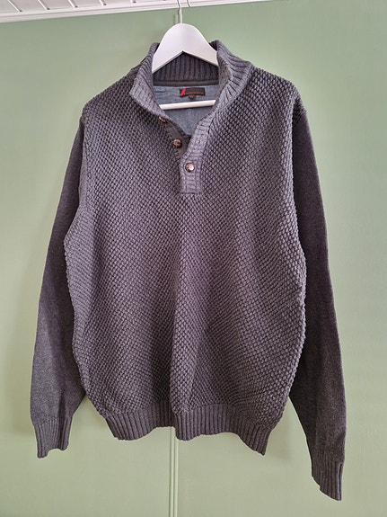 Dressmann puuvillaneule XL