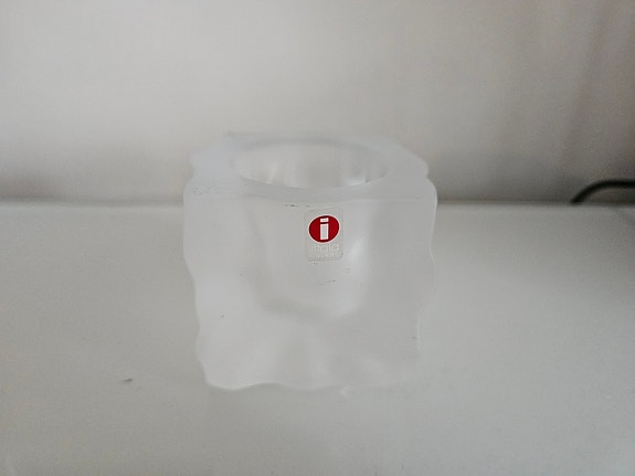 iittala ice cube kynttilälyhty tuikkukippo