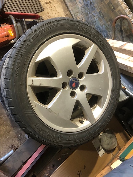 Saabin vanteet kesärenkailla VKLP 150€