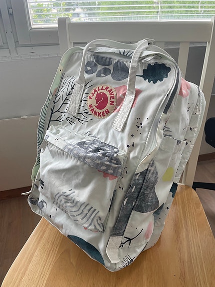 Fjällräven Kånken Laptop 15” Art Birch Forest reppu