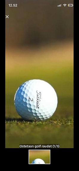 Ostetaan golf mailat