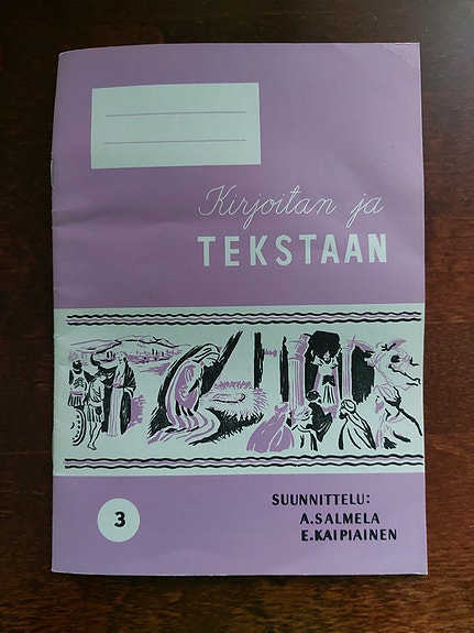 Kaunokirjoitusvihko/Kirjoitan ja tekstaan nro 3