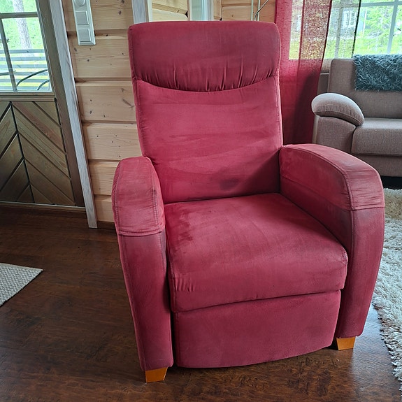 2 kpl, Asko/Insofa mekanismituolit, toimivat, 50 € (yht)