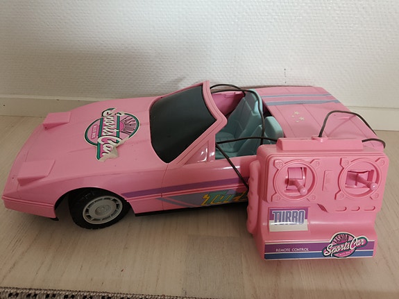 Retro Barbie-auto