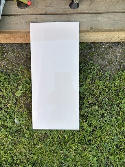 Cinca Pasadena Porcelanato laatat 25x55 valkoinen