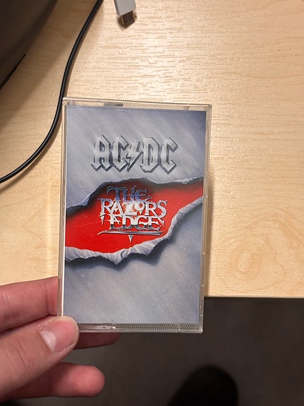AC/DC The Razors Edge kasetti