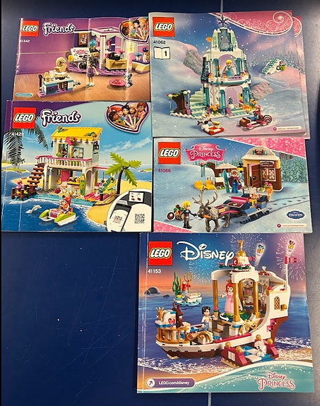 Lego rantatalo, Frozen ja Ariel pieni merenneito
