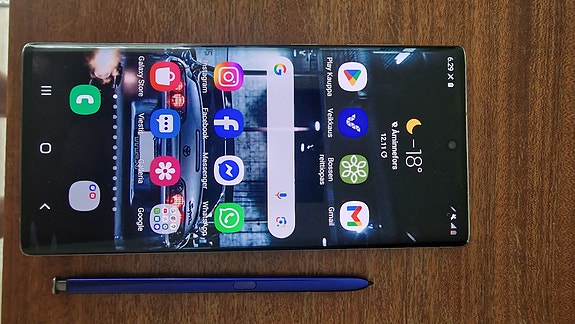 Samsung note10 256g muistilla