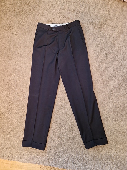 Hugo Boss puvunhousut 50 mustat
