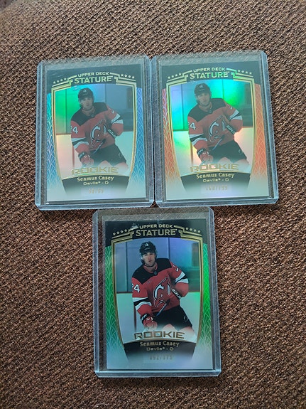 Seamus Casey 24-25 UD Stature #45  /99, /199, /375