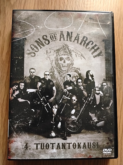 Sons of anarchy dvd 4. Kausi