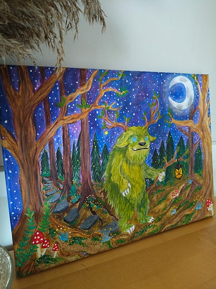 Taulu Satumetsän Vartija