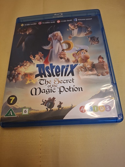 Asterix The Secret of the Magic Potion Blu-ray lasten elokuva