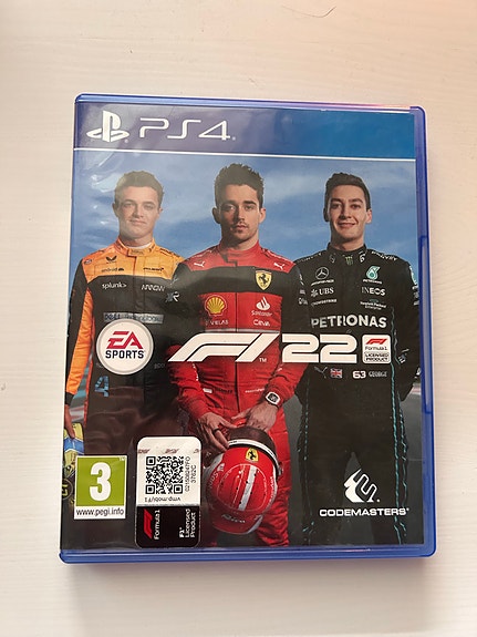 PS4 F1 22 peli