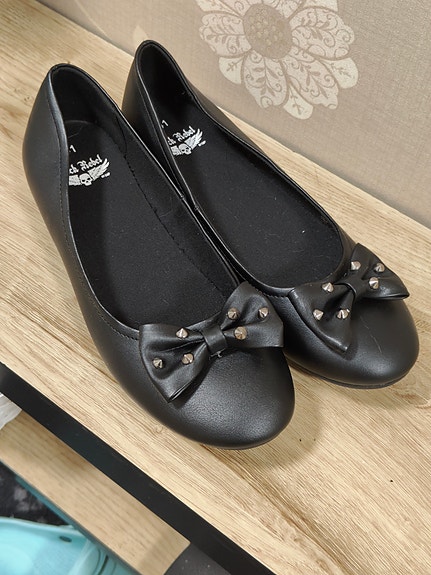 Uudet EMP Rock Rebel mustat ballerinat koko 41