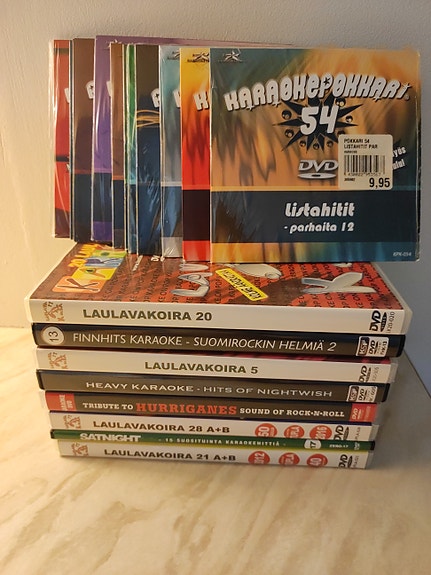 Karaoke DVD -paketti