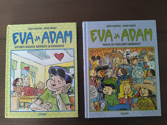 Eva ja Adam kirjat 2 kpl