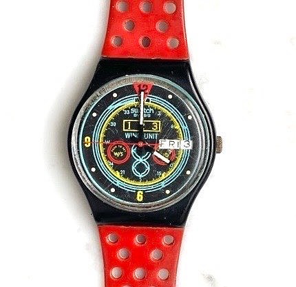 Swatch vintage kello, vm. 1987