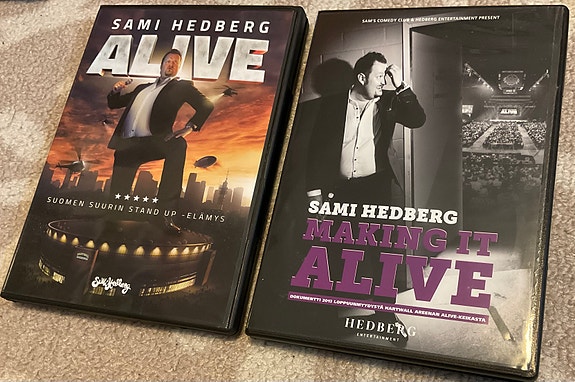 Sami Hedberg Alive + Making it Alive ( DVD )