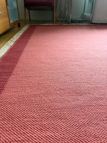 Iso villamatto, käännettävä
