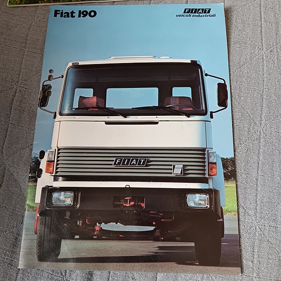 Fiat kuorma-auton esitteet