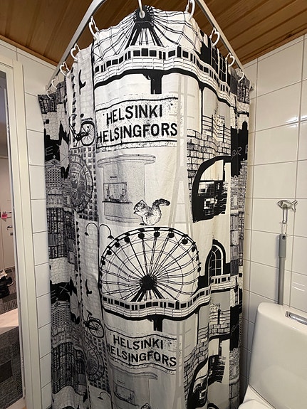 Vallila Helsinki suihkuverho