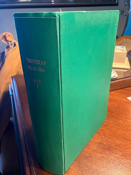 TM Tekniikan Maailma nidottu vuosikertakirja 1973