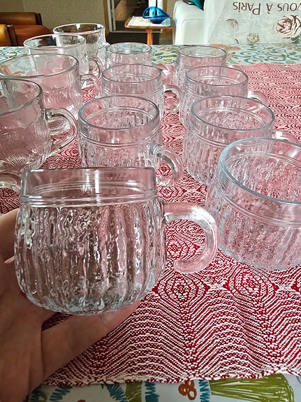 Riihimäen lasi/Nanny Still/Kehrä boolilasi 8kpl