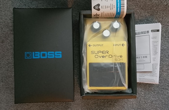 Boss SD-1 Super Overdrive (Käyttämätön)