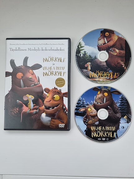 Dvd Mörkyli ja Urhea Pikku Mörkyli boxi