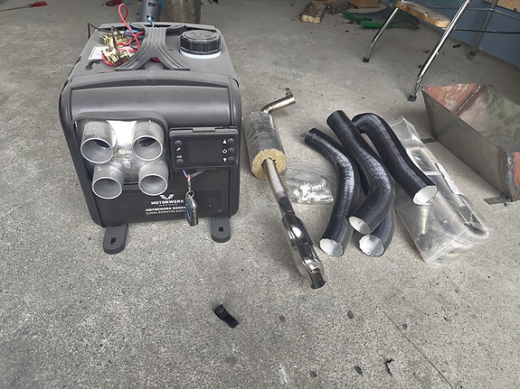 Motorwerk diesel lämmitin