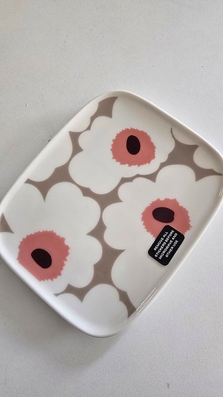 Marimekko Unikko  lautanen