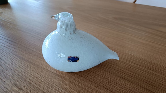 Oiva Toikka Nuutajärvi Riekko lasilintu