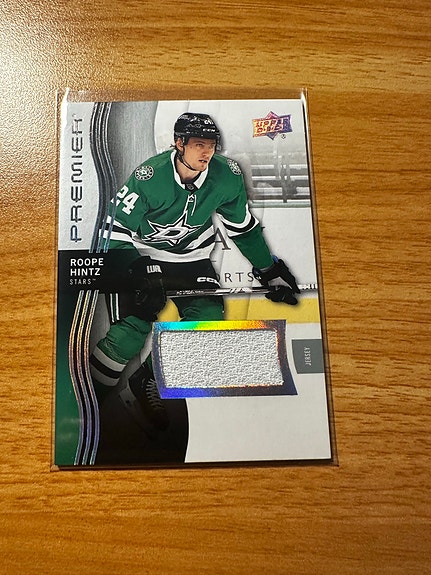 Upper Deck Roope Hintz Premier Jersey Dallas Stars