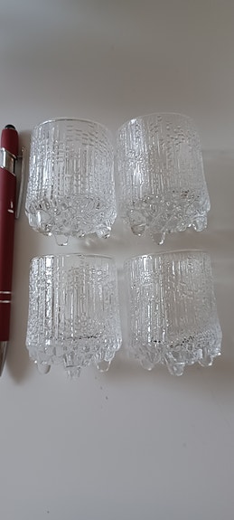 Iittala Ultima Thule snapsilasit kirkas