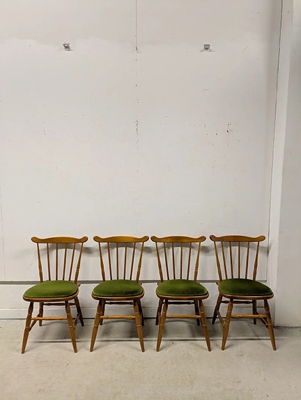 Retro pinnatuoli 4kpl