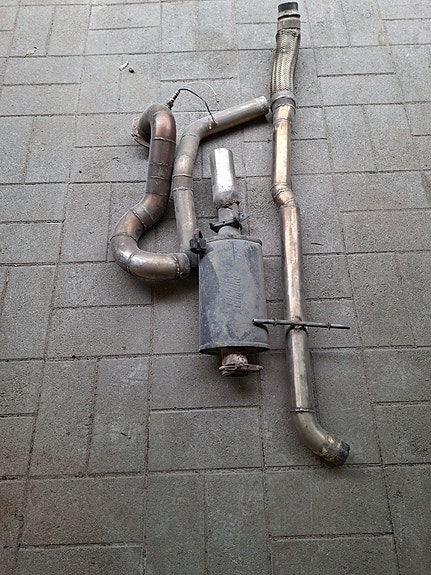 VV Golf mk1 turbon putkisto
