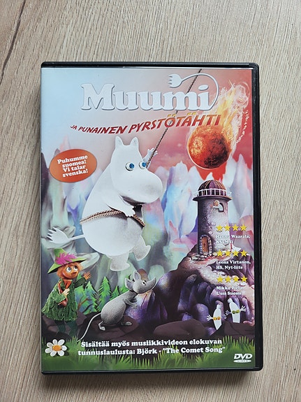 Muumi ja punainen pyrstötähti DVD