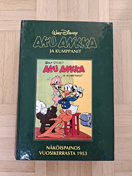 Aku Ankka ja kumppanit 1953 kirja