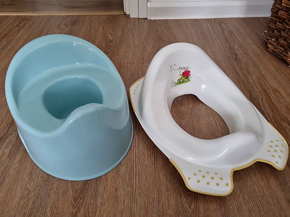 Lasten potta ja wc-supistaja