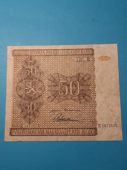 50 mk seteli  1945