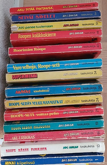 Aku Ankka taskukirjoja (1-58)
