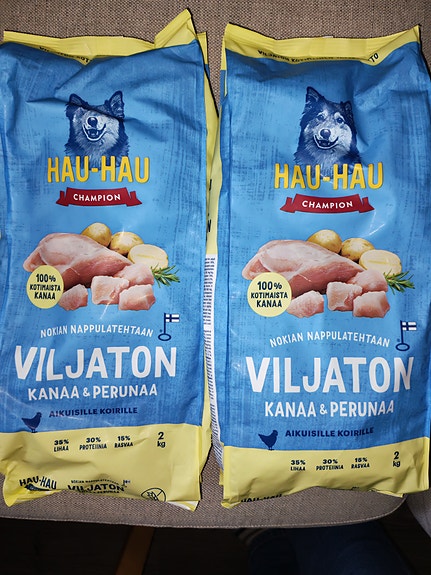 Hauhau koiranruoka