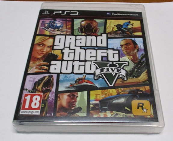 2 kpl Grand theft auto V