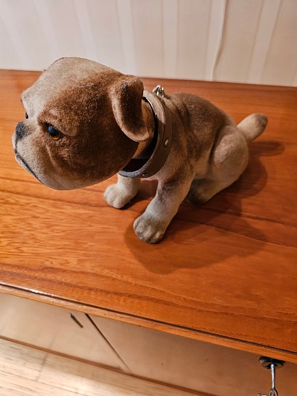 Upea nyökkäävä bulldog