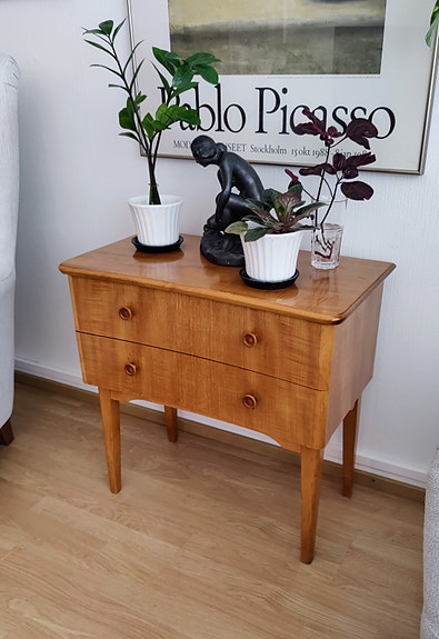 Lipasto Senkki vintage koivu 50-luku