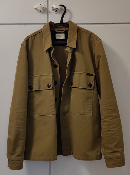 Nudie Jeans & co Sten Army Twill oliivi takki olive jacket