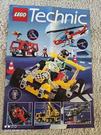 Technic Lego vintage juliste