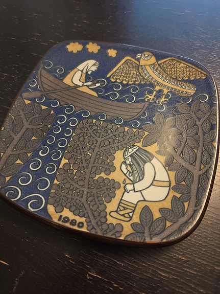 Arabia Kalevala vuosilautanen 1980