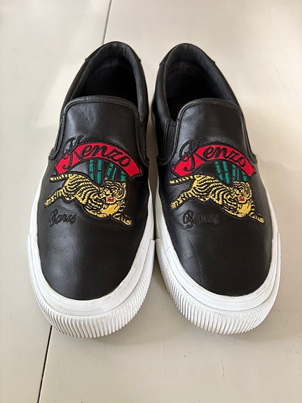 Kenzo K-Skate Jumping Tiger Slip-On nahkatennarit 42